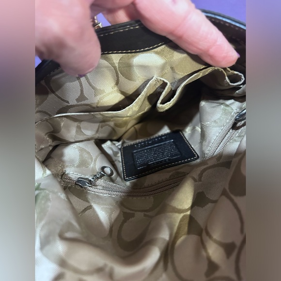 Coach Bag Women’s Black Crossbody Shoulder Nylon Gunmetal Hardware Vintage 6253 - Picture 11 of 11